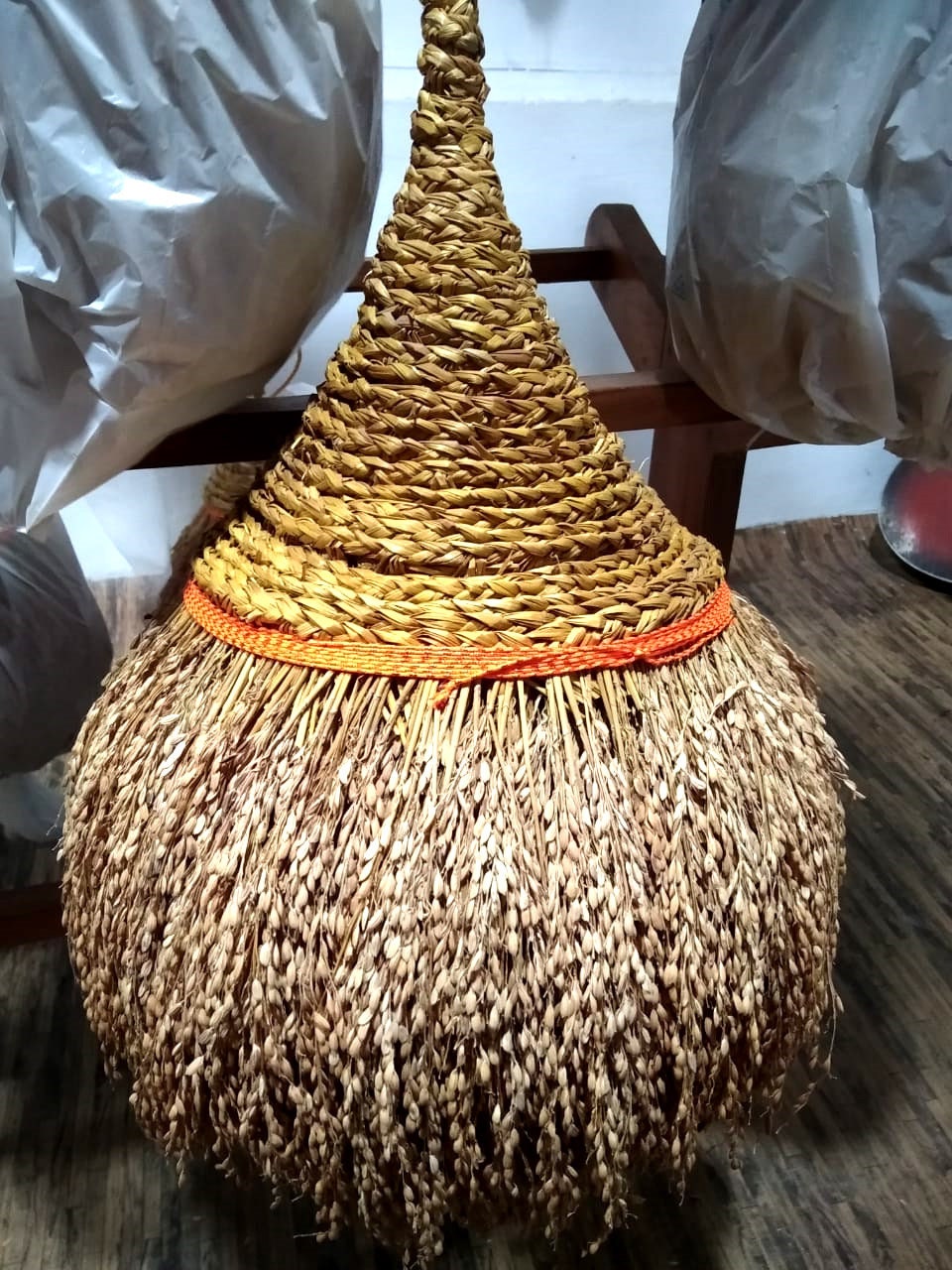 Kerala traditional Kathirkkula (Paddy Bundle) Paddy sheaves, Nelkathir, Wall Hanging, Home Decor, Kathirkula, Kerala product