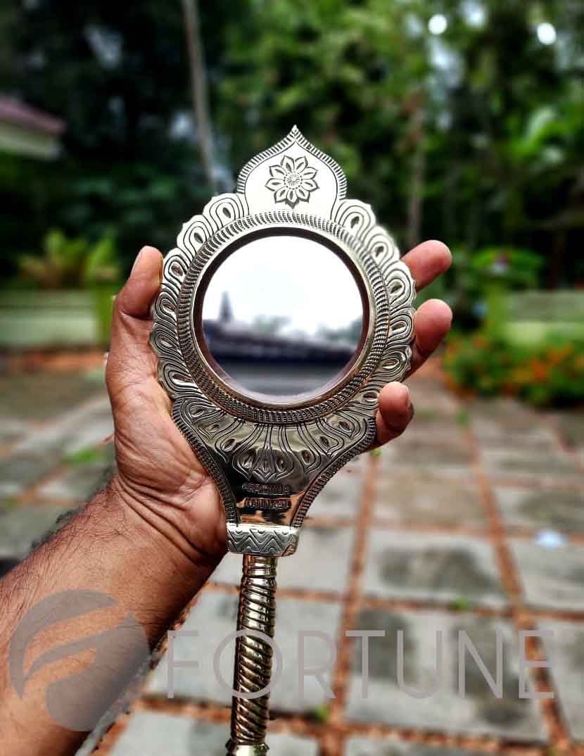 Aranmula Metal Mirror / Handmade / Valkkannadi Kerala Traditional Model/Aaranmula Kannadi,Magic Divine mirror,kerala heritage,Traditional