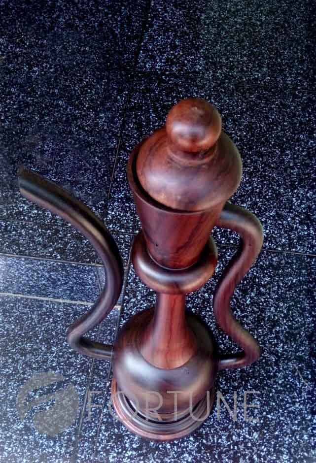 Dallah - ARABIAN COFFEE POT, Wooden Arabic gahwa - Miniature Arabic Qahwa pot, arabic dallah