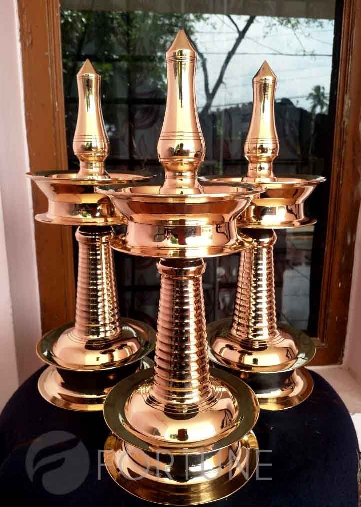 Kerala Nilavilakku, Traditional, Purely Handmade, Bronze, Divine, Kerala Oil Lamp / Original Handmade