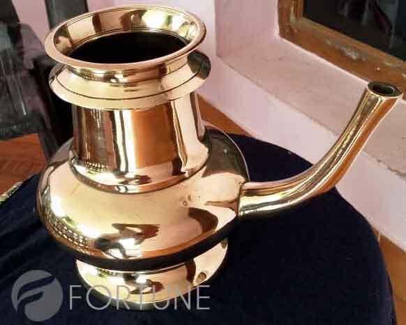 Kerala Bronze Kindi Traditional Kerala Decorative, Pooja Utensil, Pooja Kindi, Water Dispenser for Pooja