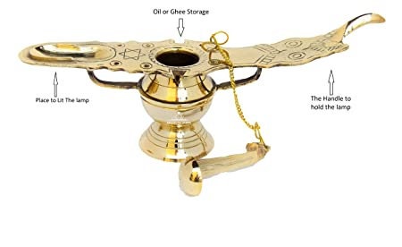 Kerala Changalavatta  Lamp, Astamangala Vilakku, Traditional Bronze Oil Lamp,