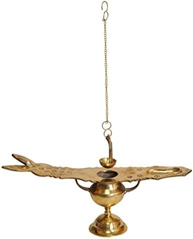 Kerala Changalavatta  Lamp, Astamangala Vilakku, Traditional Bronze Oil Lamp,