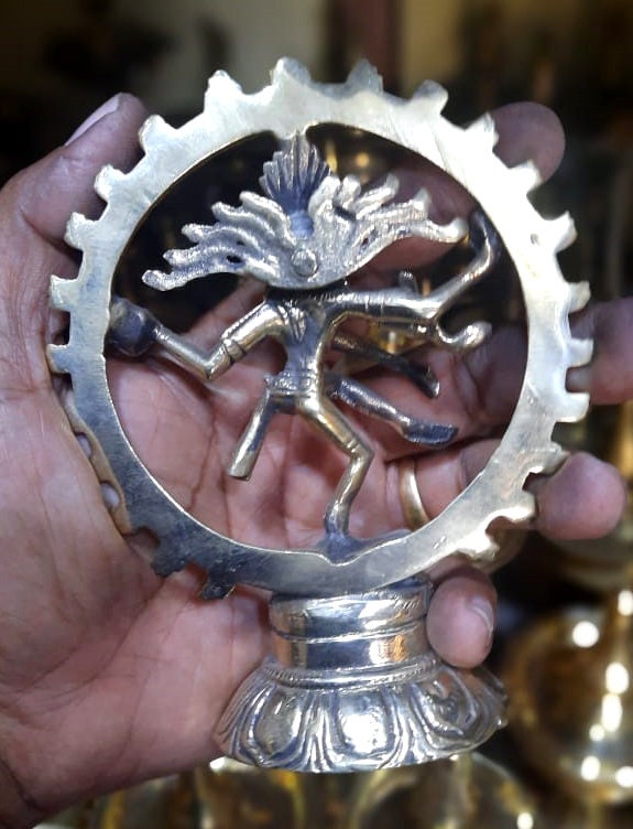 Brass Nataraja Statue, Dancing Shiva, Gift Item