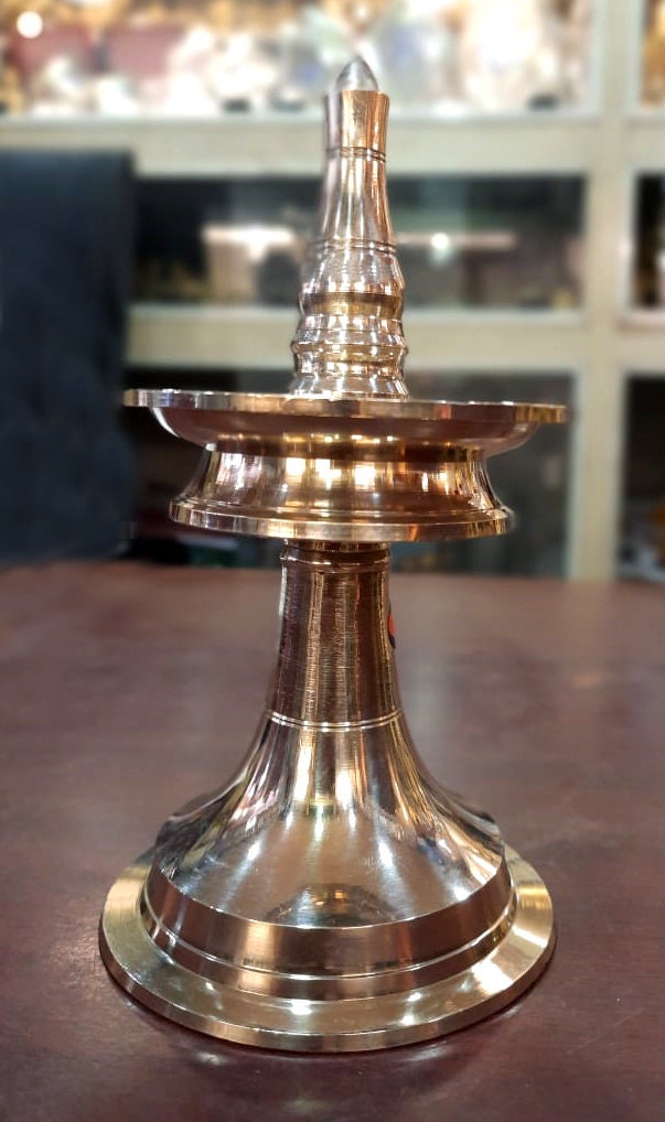 Ganapathi Vilakku ,Bhagavatha vilakku,Divine,Handmade ,Kerala Traditional Oil Lamp,Indian Heritage, Onam,Vishu,Annaprasa,Temple Pooja