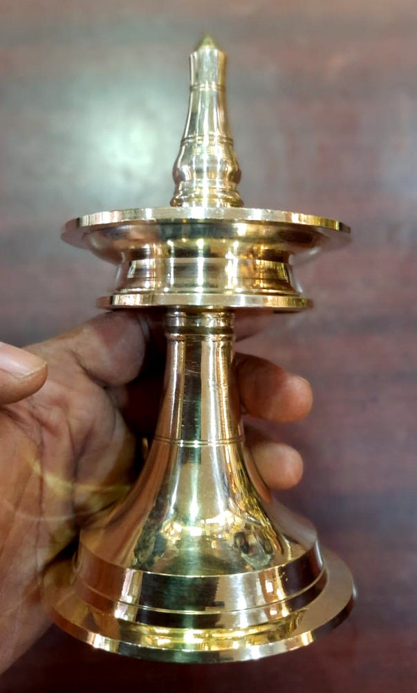 Ganapathi Vilakku ,Bhagavatha vilakku,Divine,Handmade ,Kerala Traditional Oil Lamp,Indian Heritage, Onam,Vishu,Annaprasa,Temple Pooja