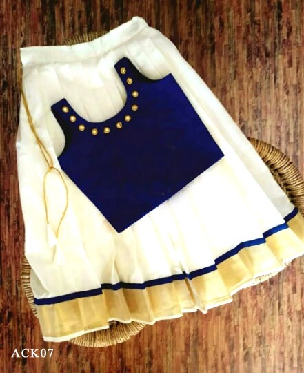 Pattu Pavadai Blouse for age 1 - 6 years Girl child traditional wear, Kids Indian Silk Frock