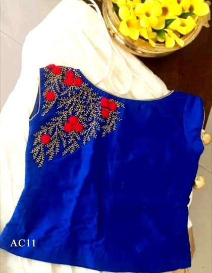 Pattu Pavadai Blouse for age 1 - 12 years Girl child traditional wear, Kids Indian Silk Frock