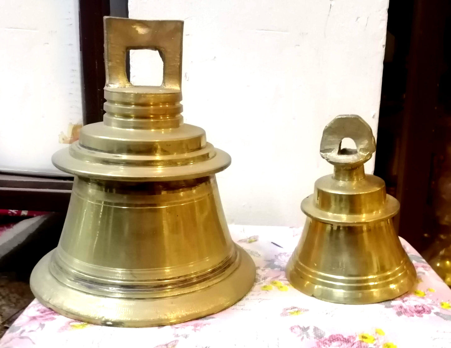 Bronze Hanging Bell for Homes,Church,Temple etc, Traditional Bronze  Pooja Bell, Purely traditional handmade,Home Decor,