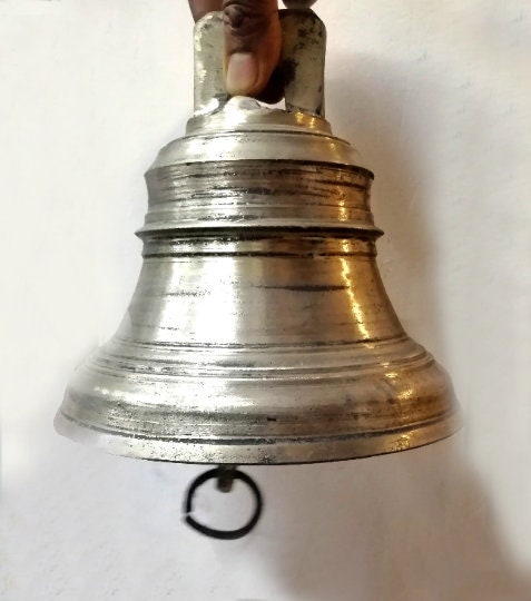 Original Handmade Church Bell, Temple Bell, Hanging Bell, Traditional Bronze Bell, Pooja Utensil, Purely Traditional Handmade