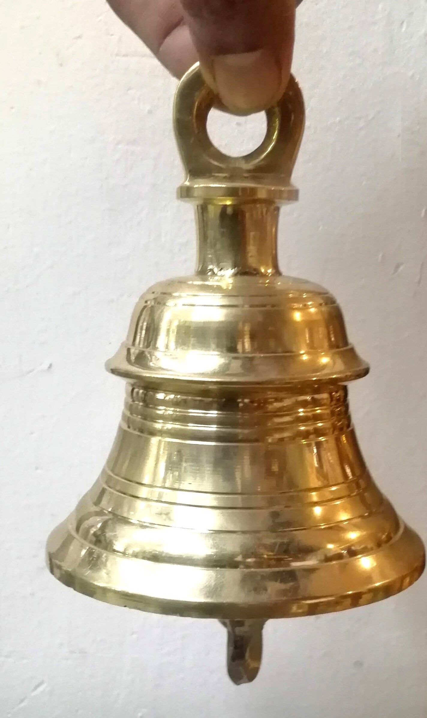 Bronze Hanging Bell for Homes,Church,Temple etc, Traditional Bronze  Pooja Bell, Purely traditional handmade,Home Decor,