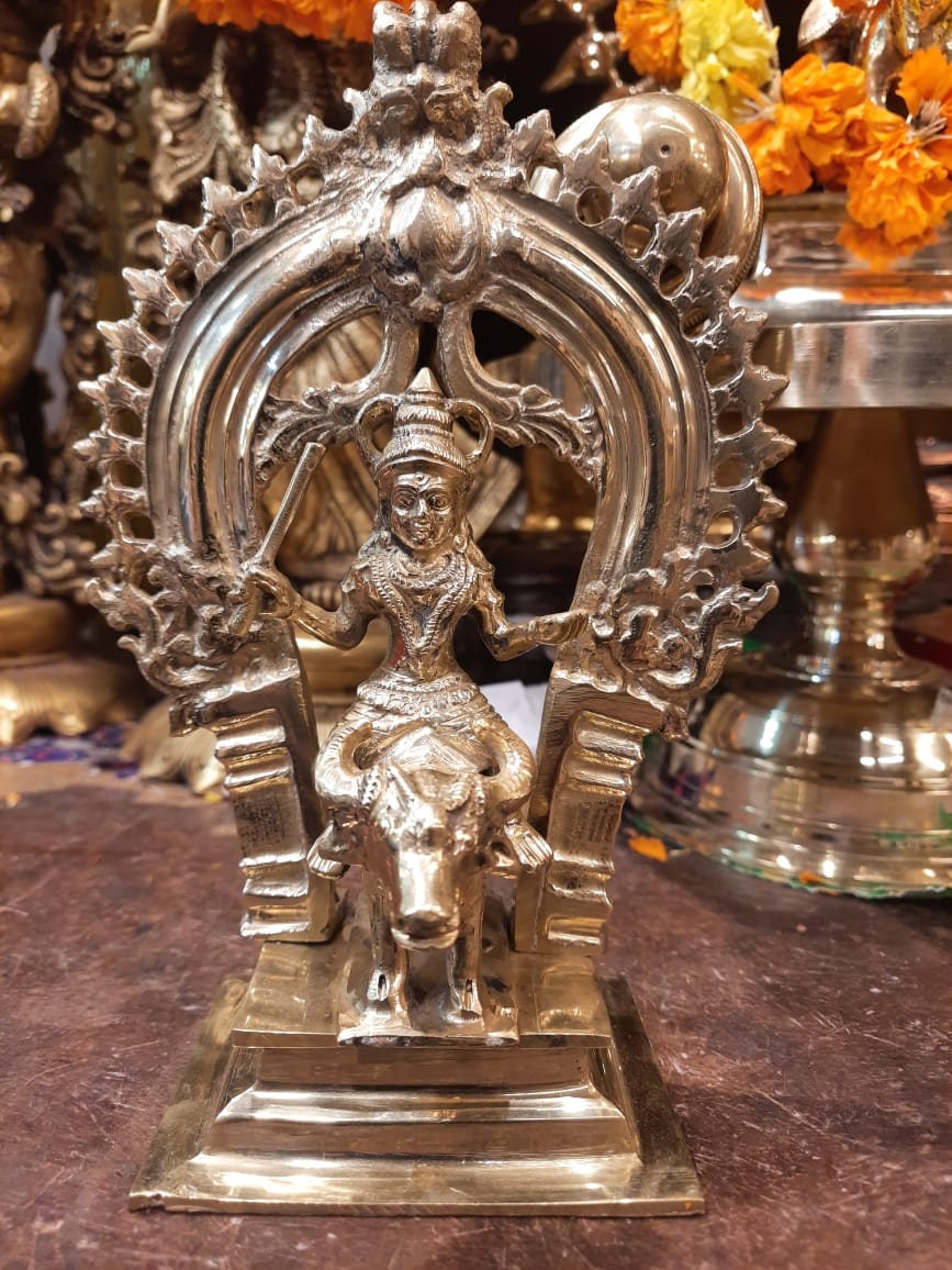 Bronze Vishnumaya idol, kuttichathan vigraham for temple & Pooja room use,