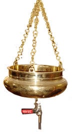 Kerala Dhara Vessel, shirodhara Brass pot  with brass chain valve and nozzle,Panchakarma Pot,oil therapy,Dhara Patra for Ayurvedic Hospitals