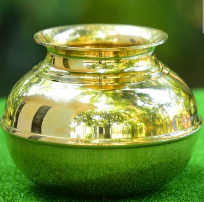 Kerala Bronze Lota ,Pooja Kalash,Montha,Kudam Pooja Utensil, Bronze pot, Karwachauth Lota, kalam, Water Dispenser for Pooja