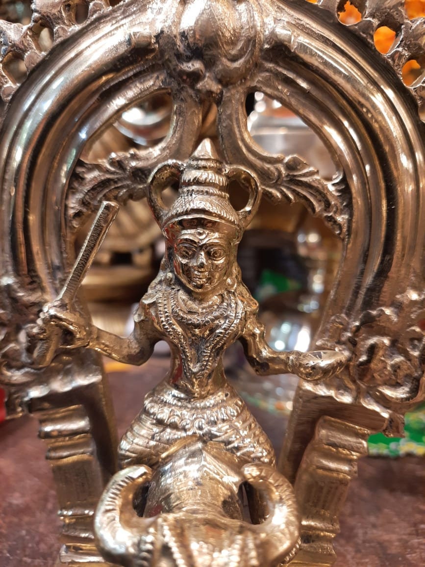 Bronze Vishnumaya idol, kuttichathan vigraham for temple & Pooja room use,