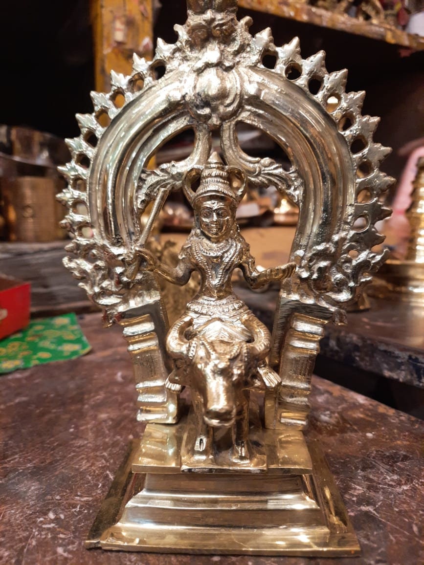 Bronze Vishnumaya idol, kuttichathan vigraham for temple & Pooja room use,