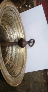 Original Handmade Bronze Bell, Hanging door Bell for Church,Temple, House, Entrance ,Gate , Pooja Utensil, Made in Purely Traditional method