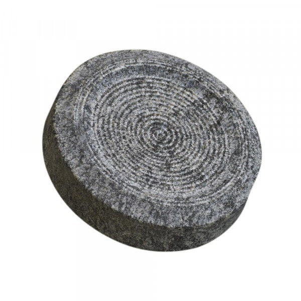 Grinding Stone - Round Shape,Herbal Paste making Stone, Manjal Kal or Araikal for Rubbing Turmeric Haldi Pasupu Kommu Manjal,Silbatta