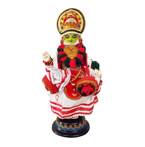 Kathakali Idol - 18 Inch & 15 Inch height, Home Decor, Vintage Style Wall Decor ,Fibre Kathakali Face, Wall Hanging Mask, Showcase item