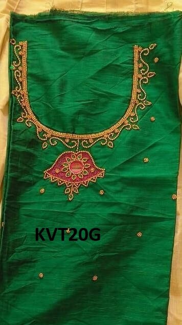 Kerala Handworked Dhavani Set With Kunjalam Traditional Girls Clothing,Handmade Designs,Vishu,Onam,Birthday,Temple,Pooja,Festival.