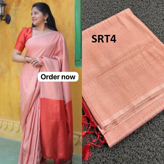 Kerala All Self Kuberapattu Saree With Contrast Pallu And Blouse 6.25 mtr,Kerala Silk Saree ,Vishu ,Onam Saree,Handmade Designs,Birthday.