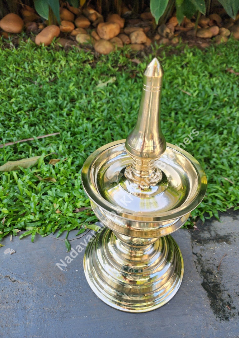 Saraswati Vilakku , Divine, Kerala Oil Lamp ,Rare model ,Handmade ,Kerala Traditional ,Indian Heritage, Onam,Vishu,Annaprasa,Temple Pooja