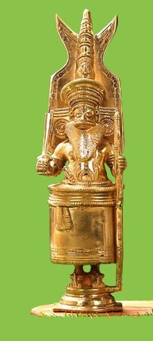 Kerala Parassinikkadavu Muthappan and Thiruvappan Brass statue ,Rare statue  for Pooja Rooms, Hindu God,Mahadeva, Siva, Sivarathri