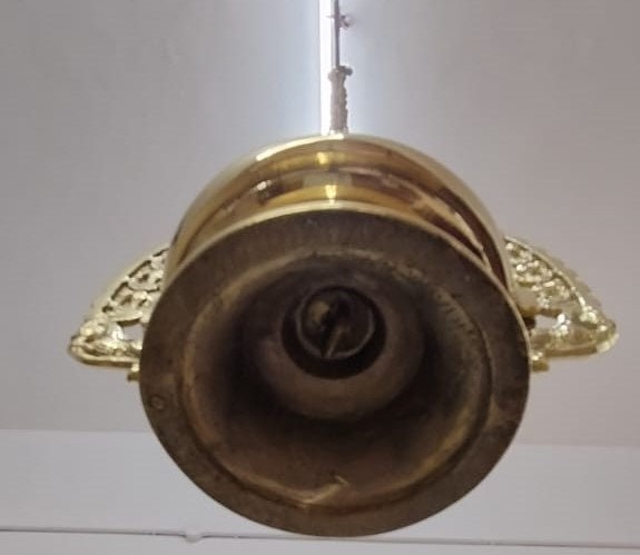 Traditional Kerala Brass Gajalakshmi Vilakku, Hanging Diya,Brass Oil Lamp , Payyannoor Lakshmi Diya,Diya for Pooja, Home Decor ,Brass Diya,