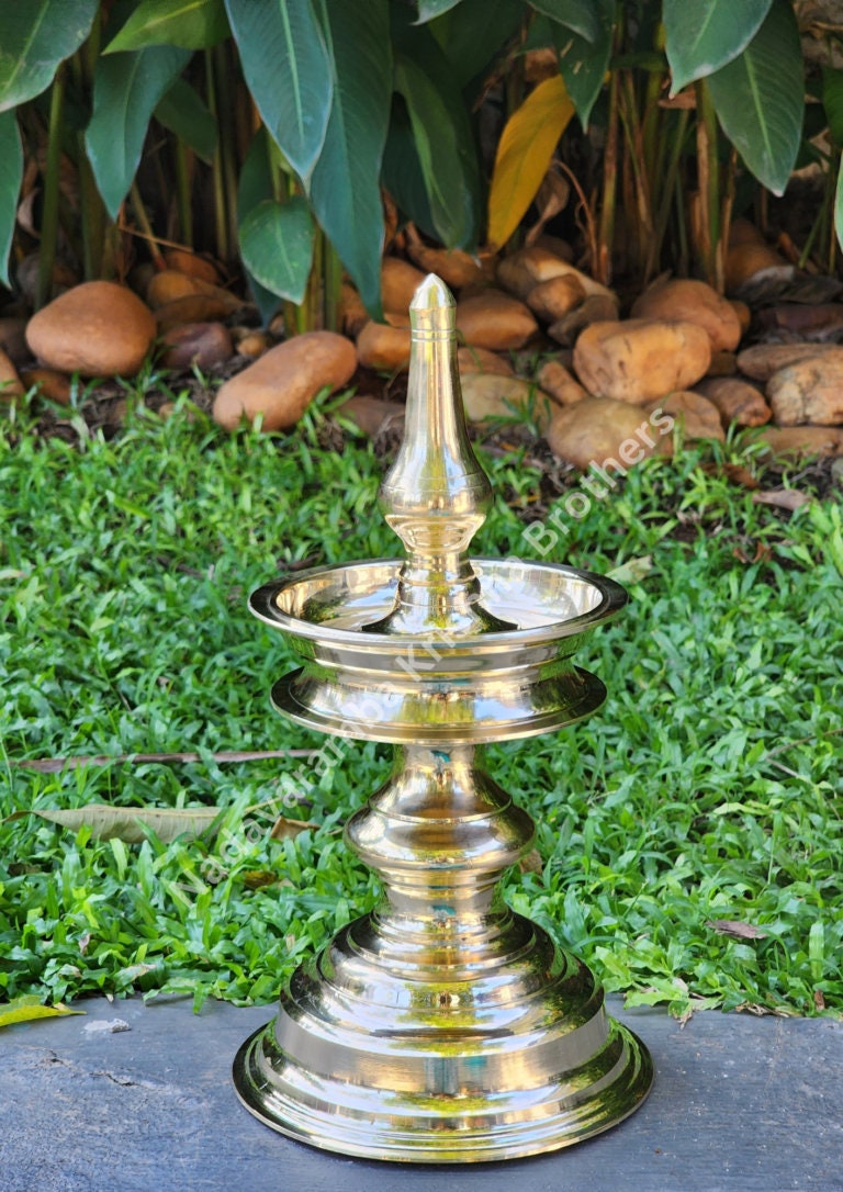 Saraswati Vilakku , Divine, Kerala Oil Lamp ,Rare model ,Handmade ,Kerala Traditional ,Indian Heritage, Onam,Vishu,Annaprasa,Temple Pooja