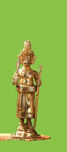 Kerala Parassinikkadavu Muthappan and Thiruvappan Brass statue ,Rare statue  for Pooja Rooms, Hindu God,Mahadeva, Siva, Sivarathri