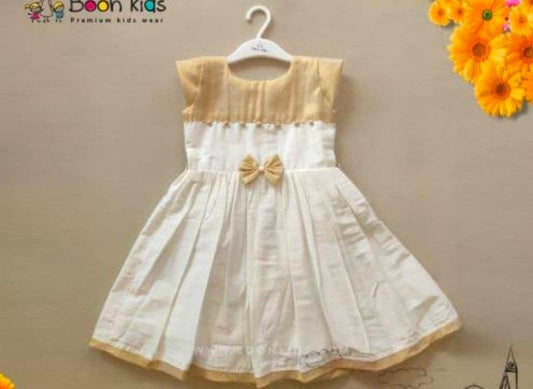 Onam Special Frock With Cotton Lining Onam Special Dress, Pooja, Marriage, Birthday Wear,party wear and other festival occasion