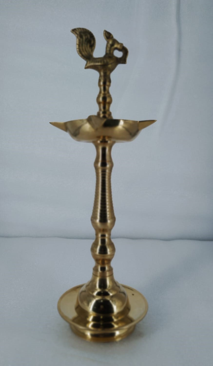 Mayil Vilakku Brass Oil Lamp/ Annapakshi  Vilakku/Peacock Diya/Kerala Traditional, Indian Culture/Onam, Vishu, Temple, Festival, Nilavilakku